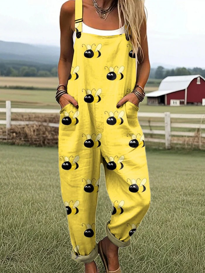 Wide Leg Jumpsuit - Effortless Comfort & Stylish Floral Print