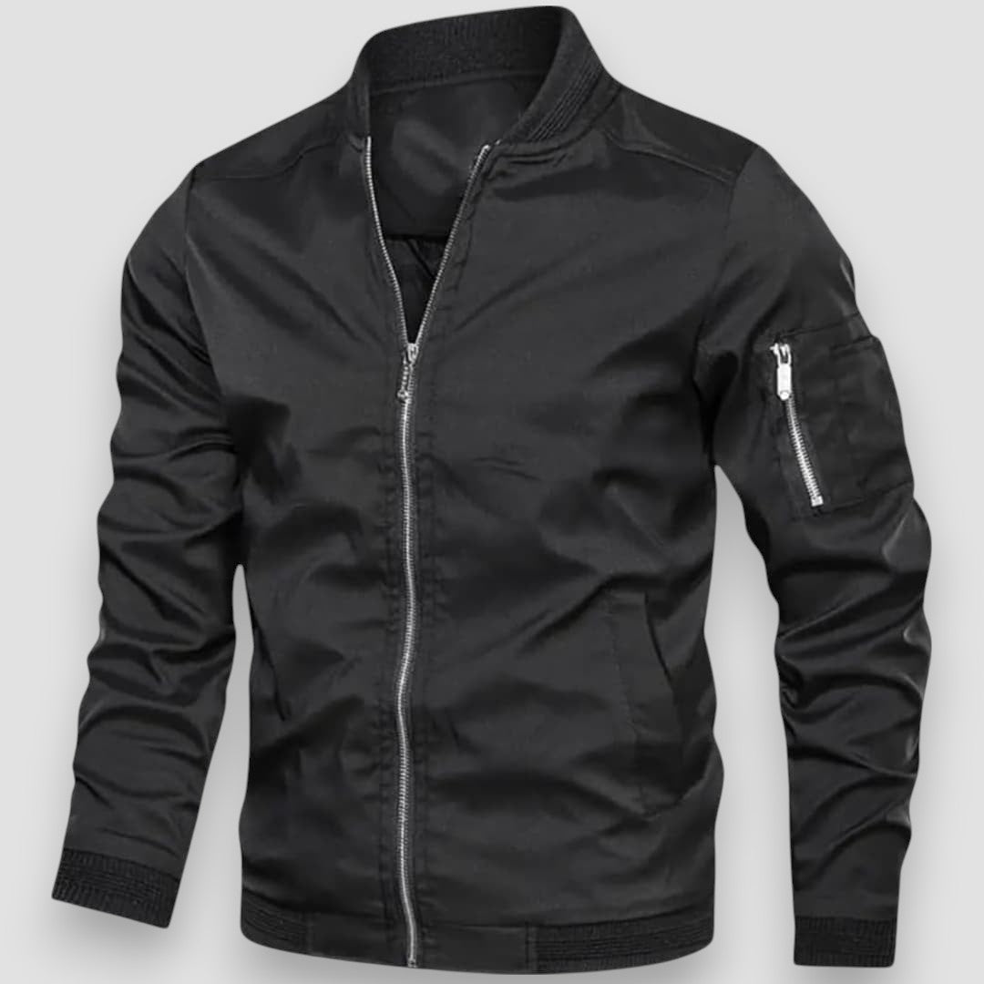 Dominique Luxury Bomber Jacket