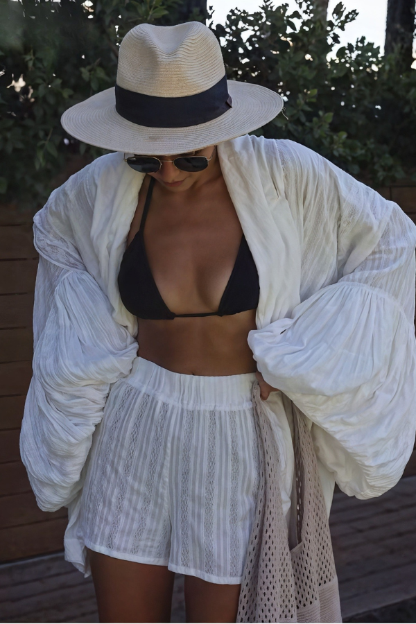 Valencia Two-Piece Set - Effortless Women's Outfit for Beach Days