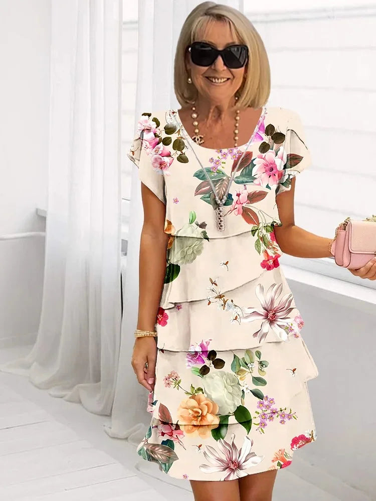 Trina | Bloom Ruffle Dress