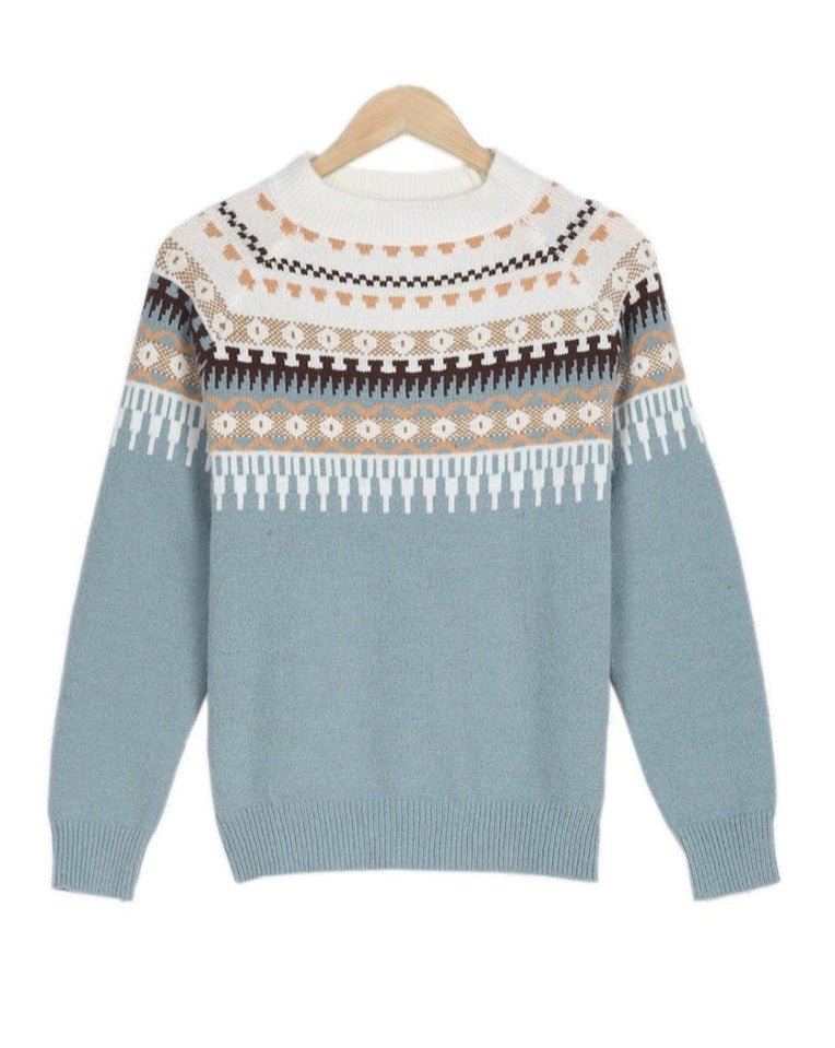 Jayda | Nordic Pattern Sweater