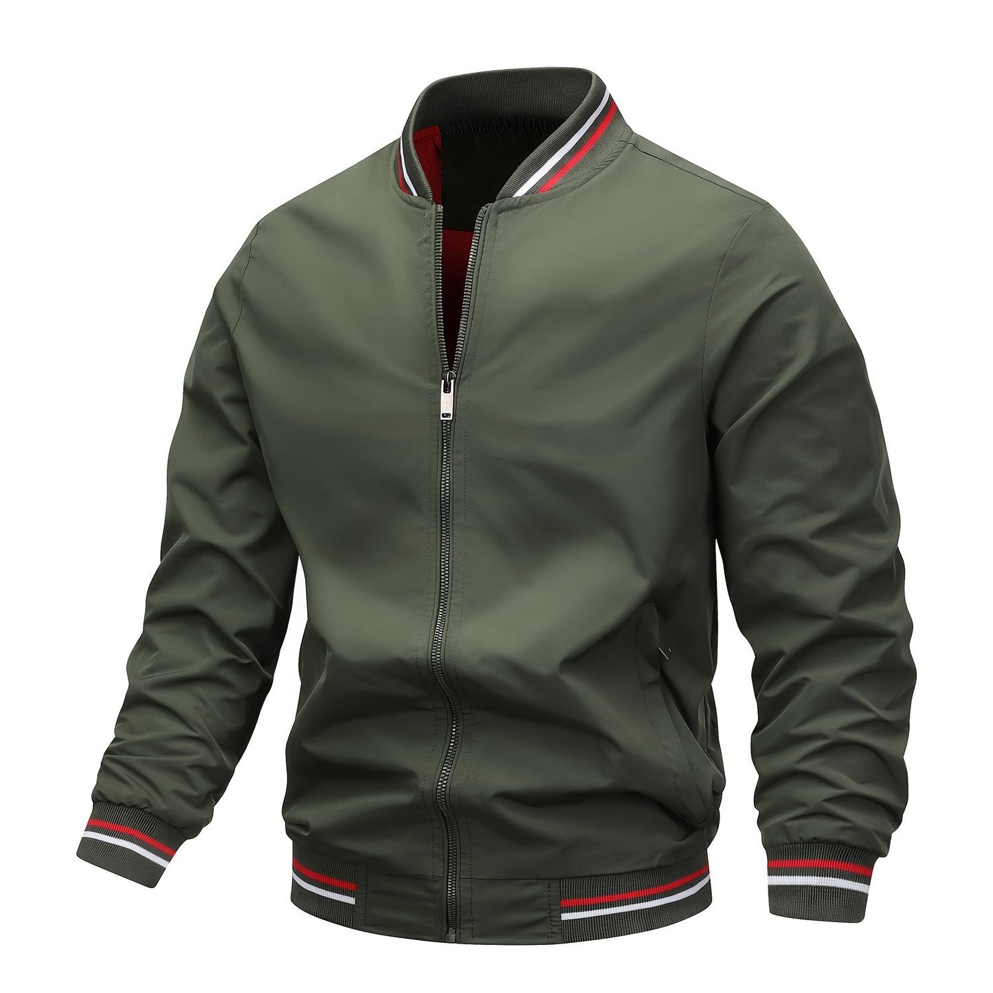 The Mayfair Striped Zip Jacket