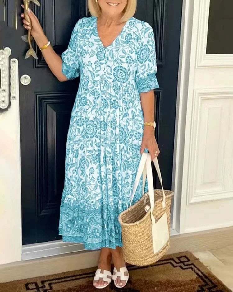 Palma | Elegant Floral Dress