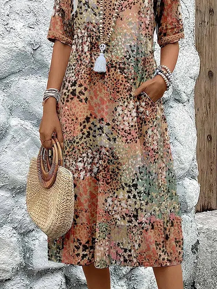 Florencia | Vibrant Midi Dress