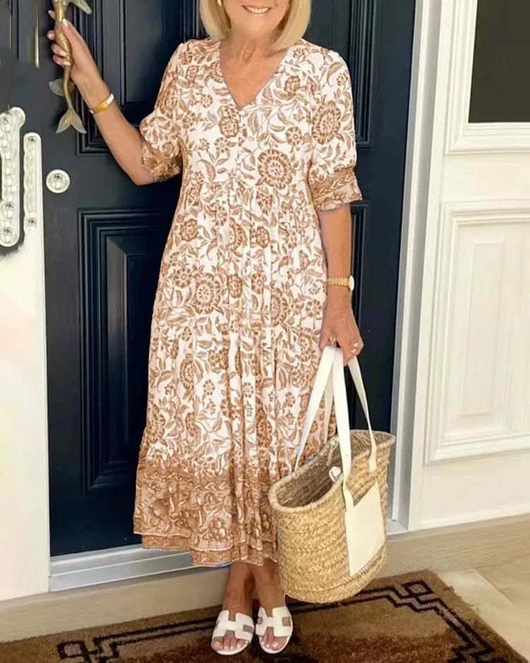 Palma | Elegant Floral Dress