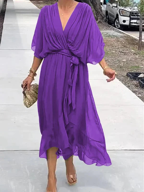 Bloom - Elegant Chiffon Dress