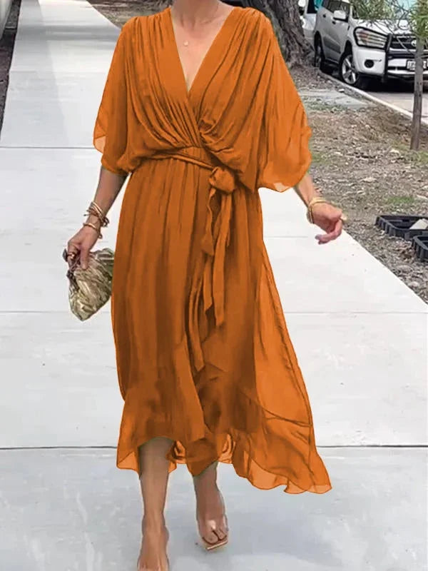 Bloom - Elegant Chiffon Dress