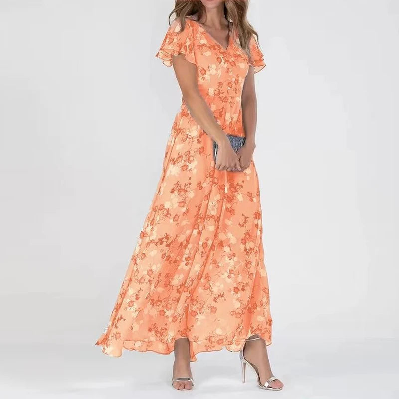 VICTORIA | Glamorous Tummy Covering Dress