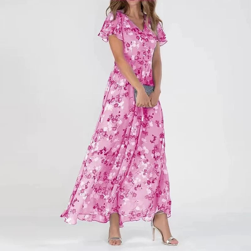 VICTORIA | Glamorous Tummy Covering Dress