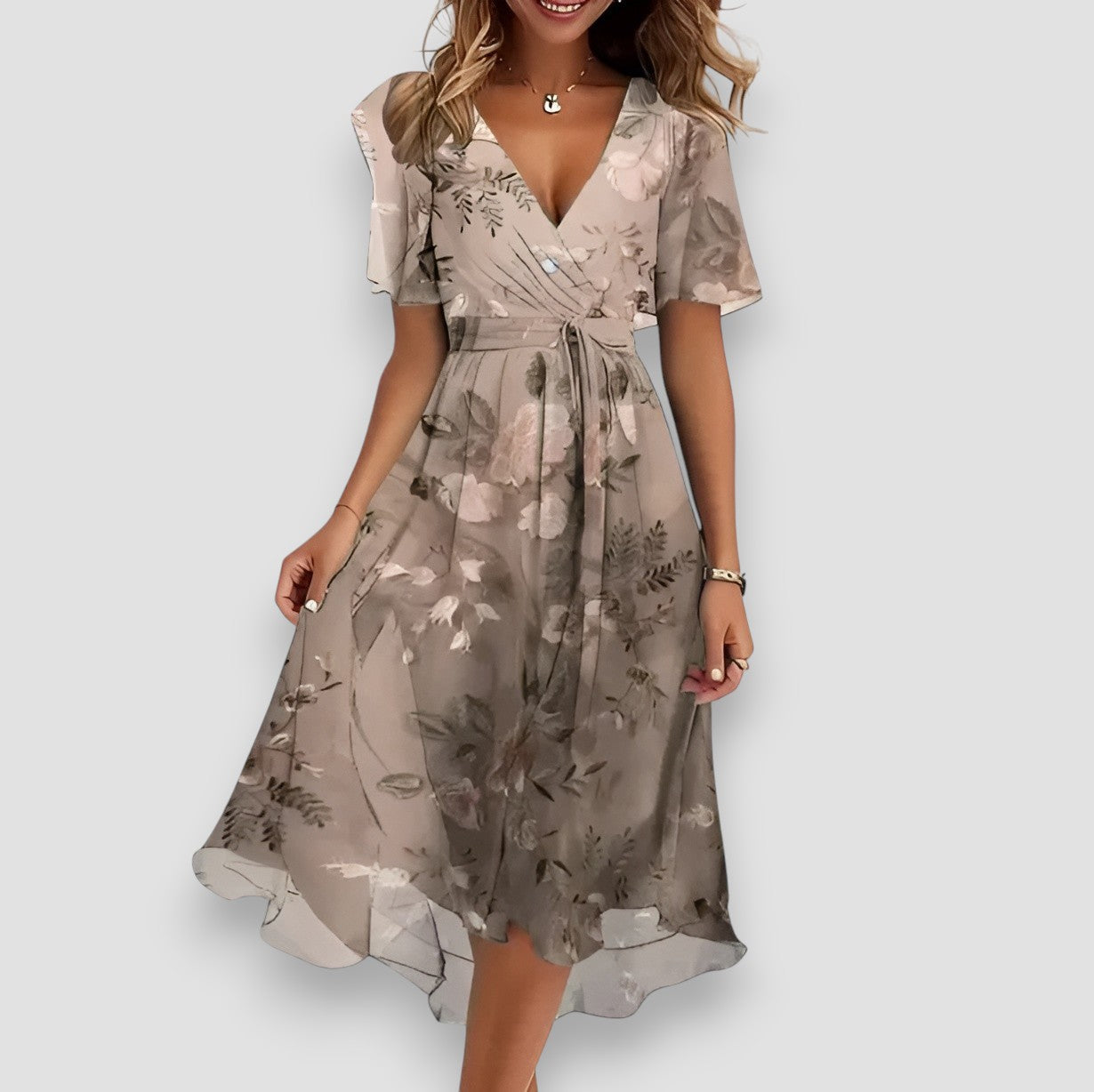 Cristiana | Multicolour Floral Dress