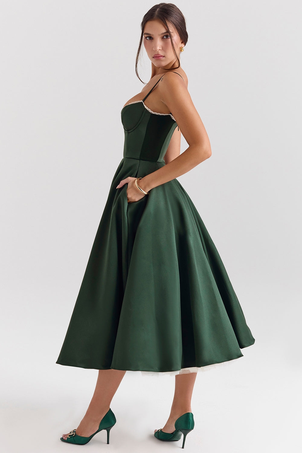 Tess™ - Elegant Midi Dress for Women