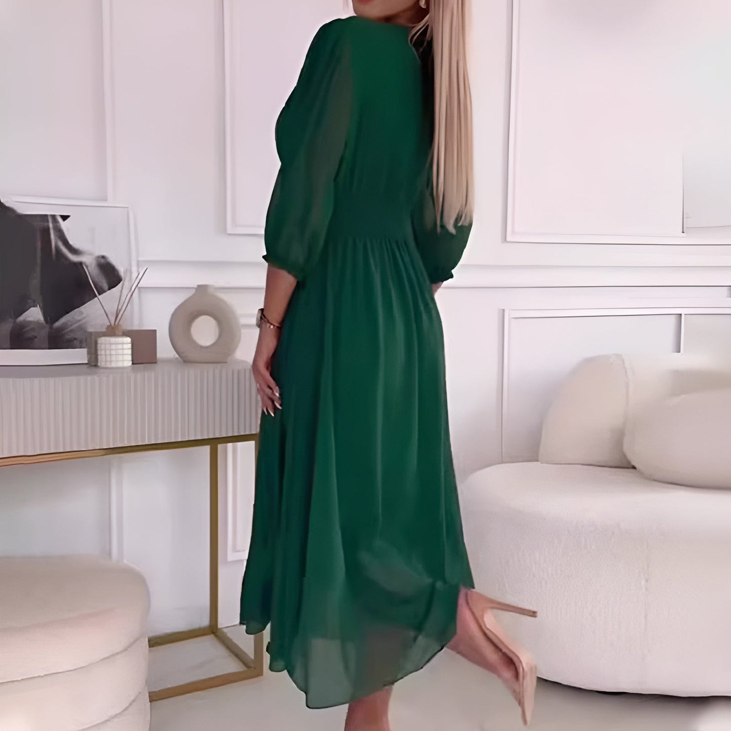 Sofia | Effortless Elegance Silky Chiffon Dress