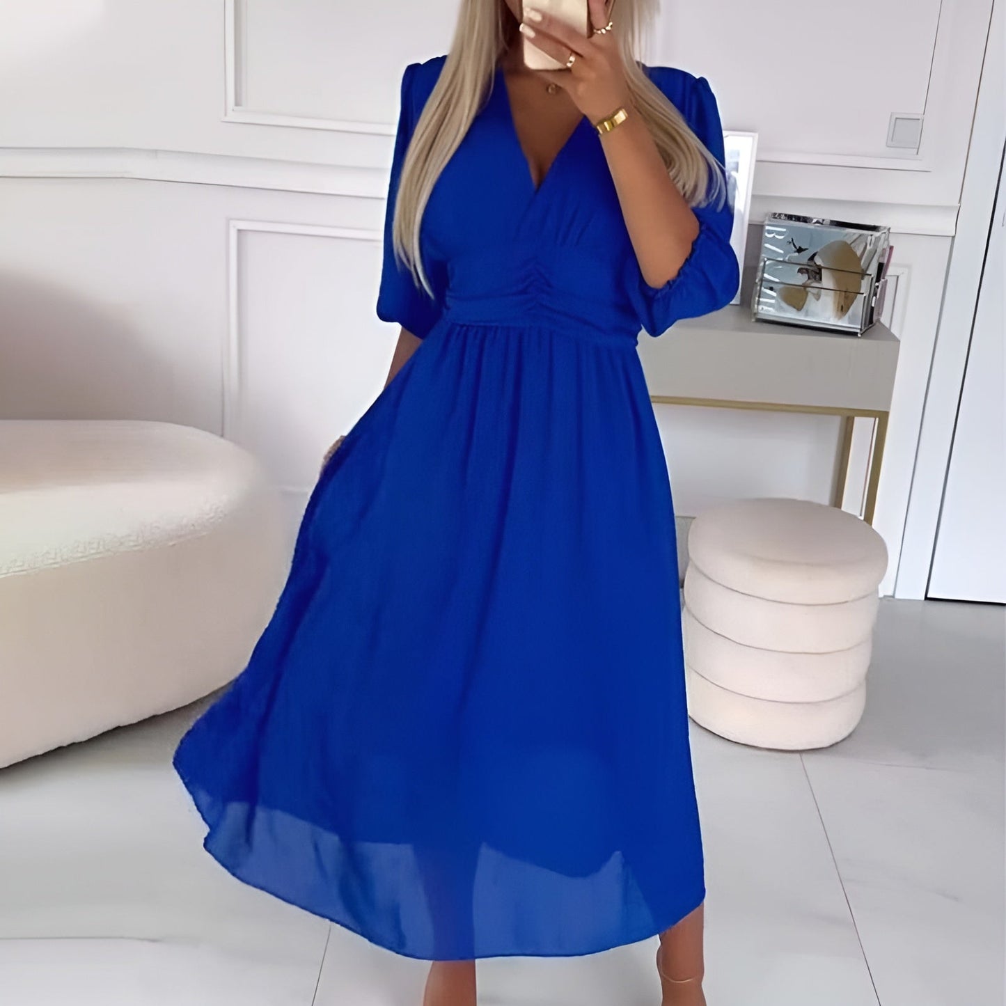 Sofia | Effortless Elegance Silky Chiffon Dress