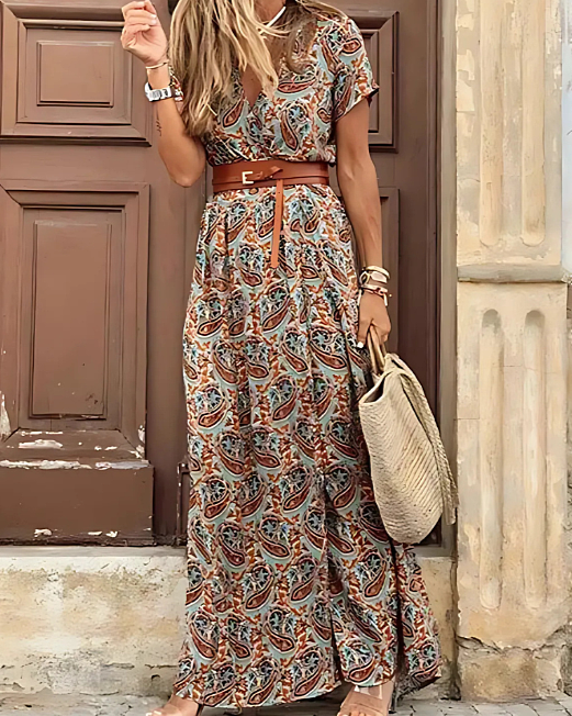 Jazel | Flattering, Boho & Light Maxi Dress