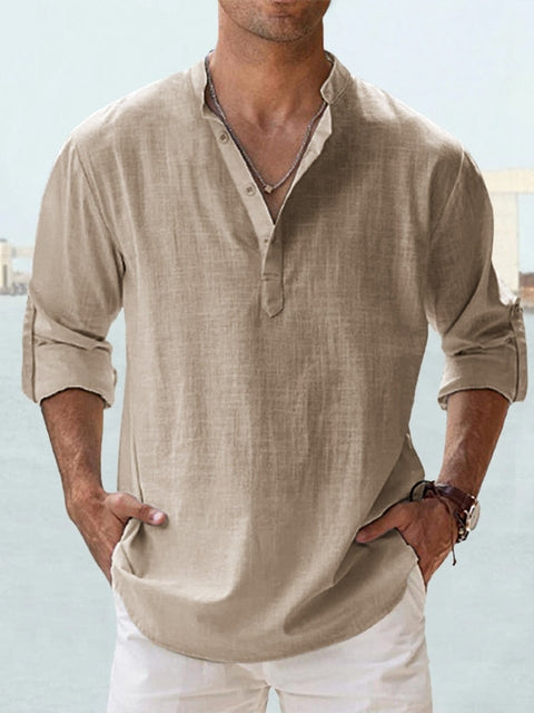 Leon - Breathable Linen Shirt