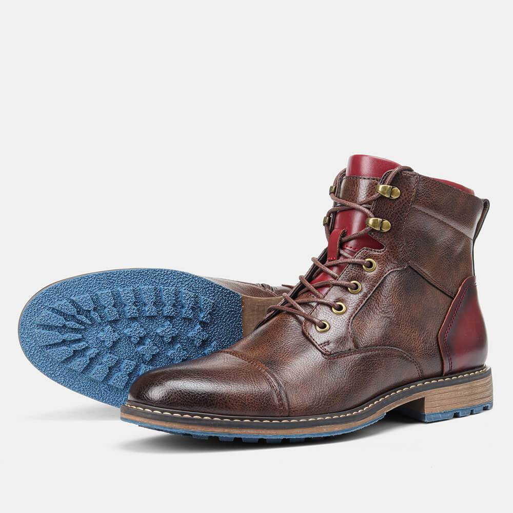Cris - Handcrafted Premium Leather Oxford Boots