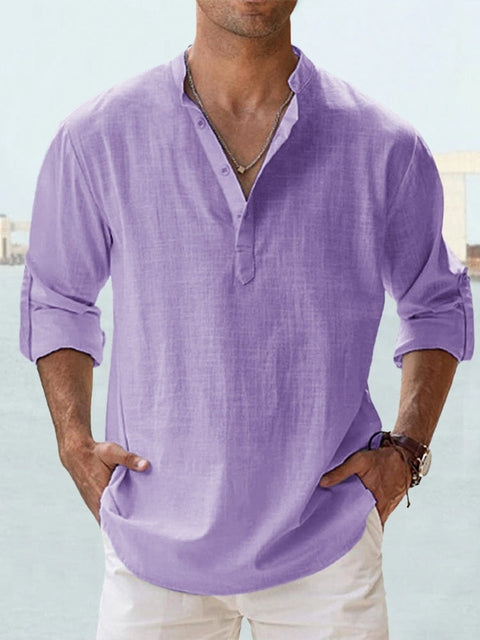 Leon - Breathable Linen Shirt
