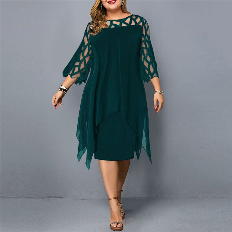 Abelone | Elegant Oversize Midi Dress