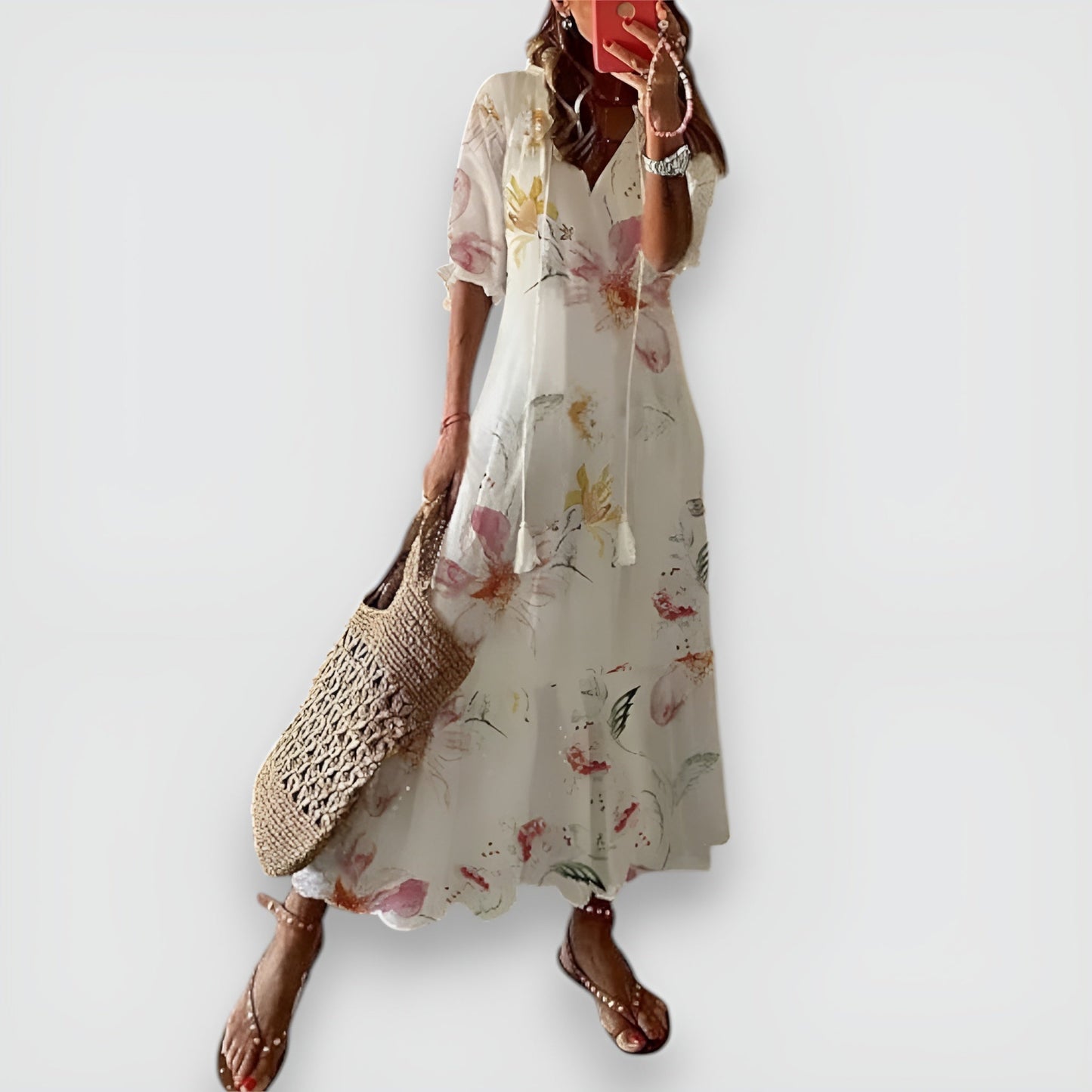 Diana | Boho Wrap-Style Dress