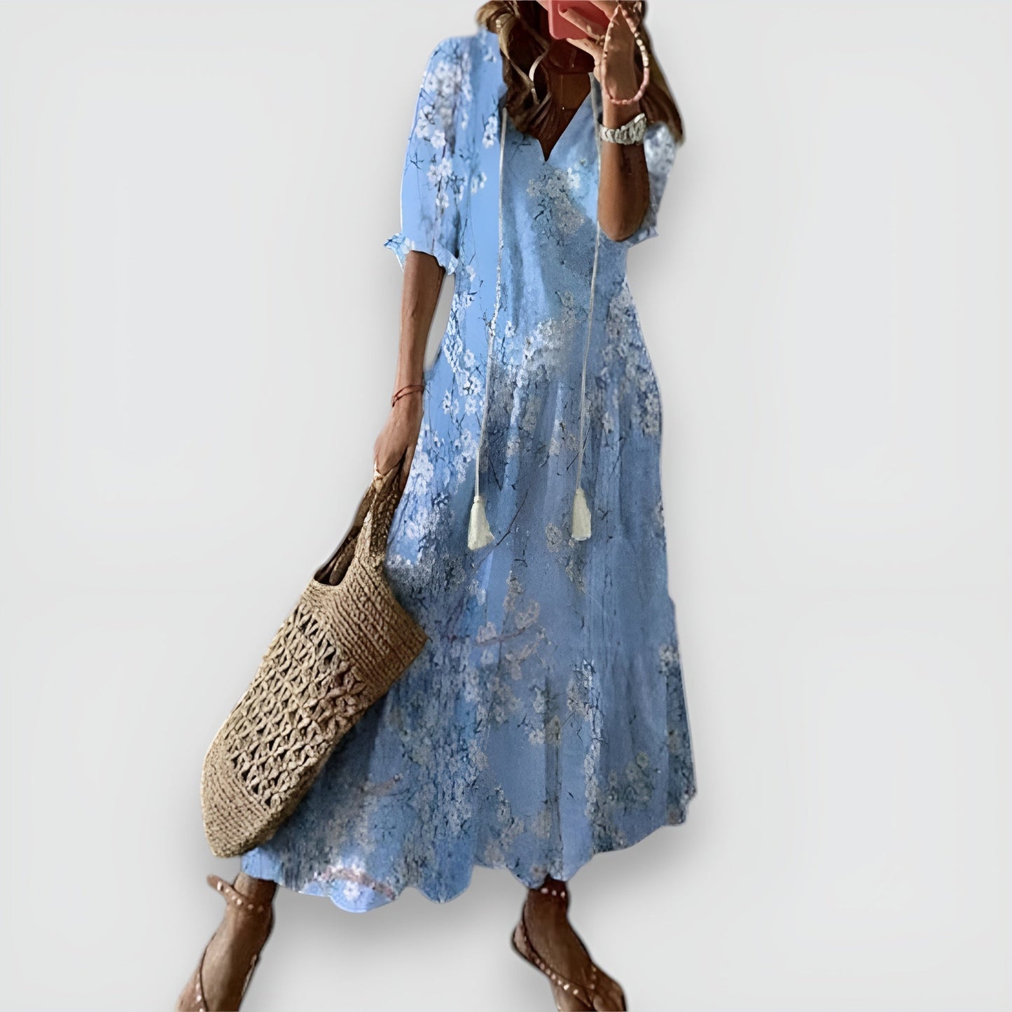 Diana | Boho Wrap-Style Dress