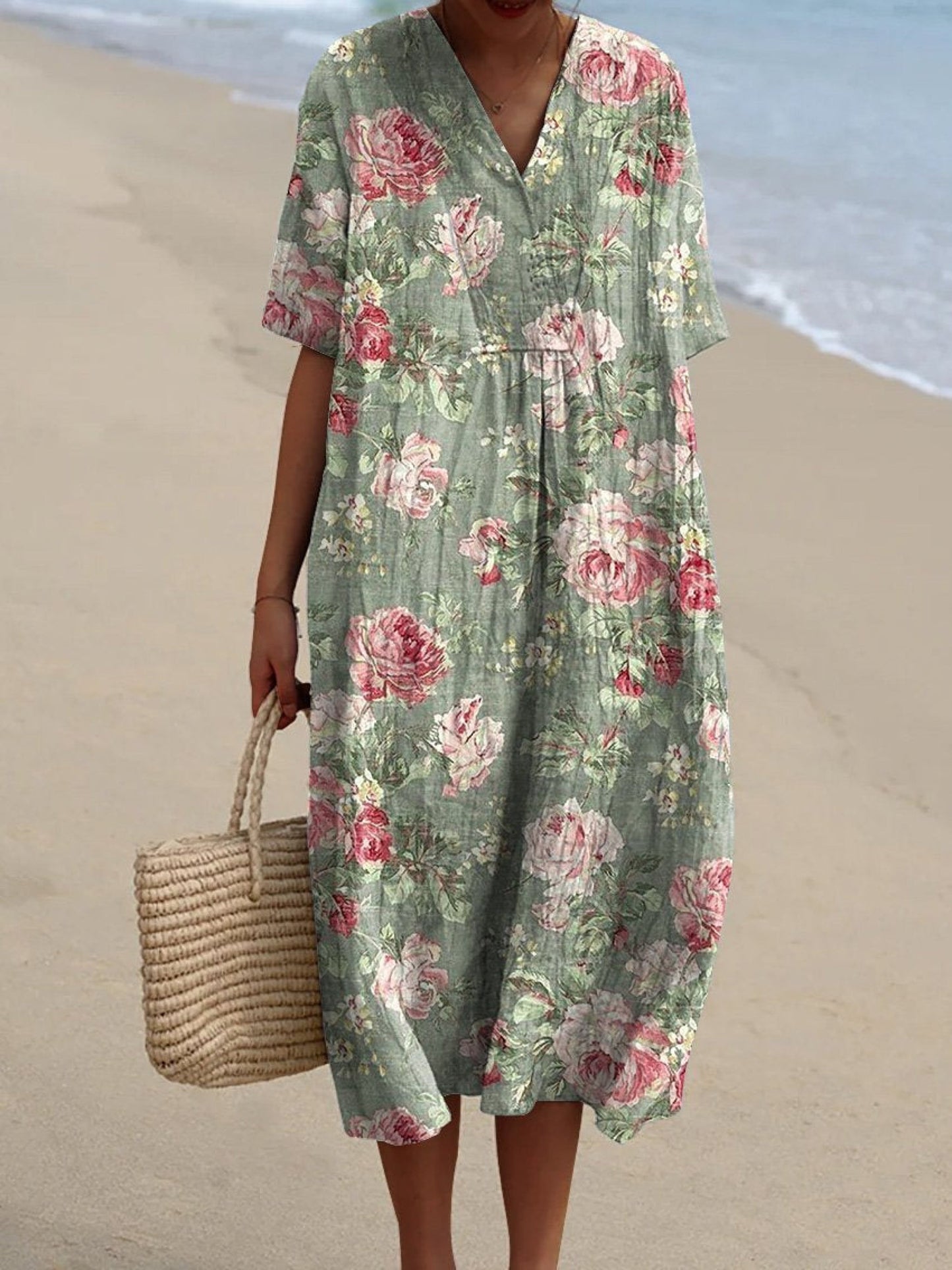 Rosemary | Vintage Rose Dress