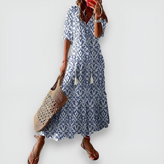 Diana | Boho Wrap-Style Dress