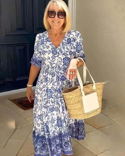 Palma | Elegant Floral Dress