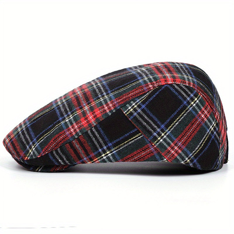Highland | Adjustable Plaid Beret - Lightweight & Stylish