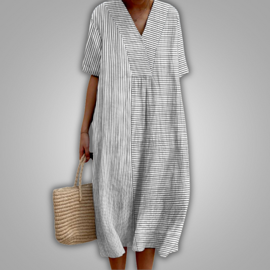 Ivy | Modern Stripe Dress