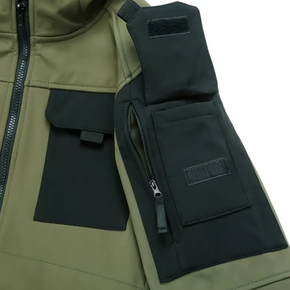 Jason Fleece-Lined Tactical Utility Jacket