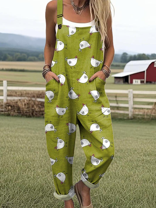 Vintage Wide Leg Jumpsuit - Effortless Style & Comfort