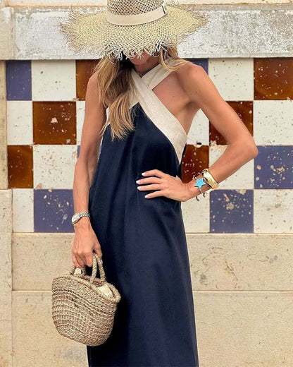 Elanya | Soft Wrap Midi Dress with Feminine Flow