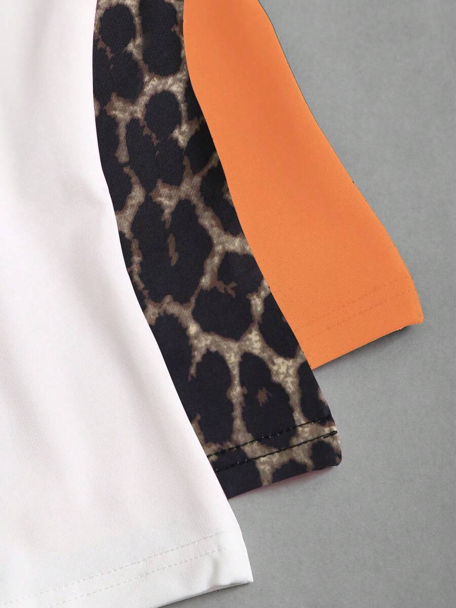Sweetra Women's Casual Versatile Tank Top, Summer Graphic Cheetah Print Tees Women Tops