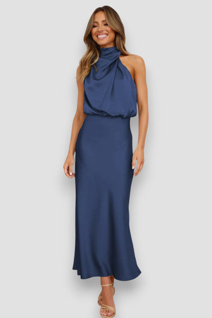 Carlina | Neutral-Toned Day Dress