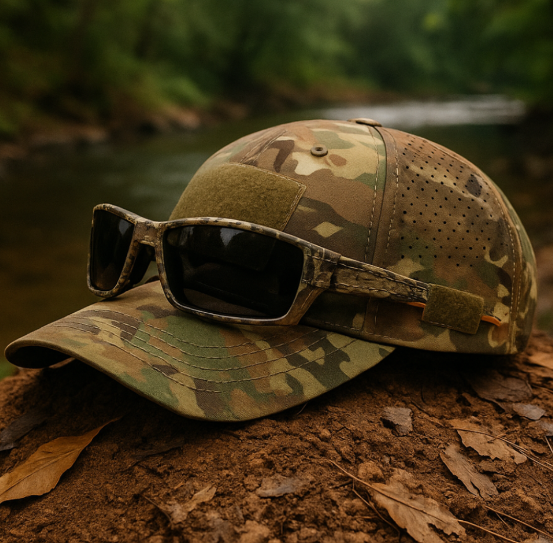 Logan | Tactical Cap & Sunglasses Set for Men (Free Sunglasses)