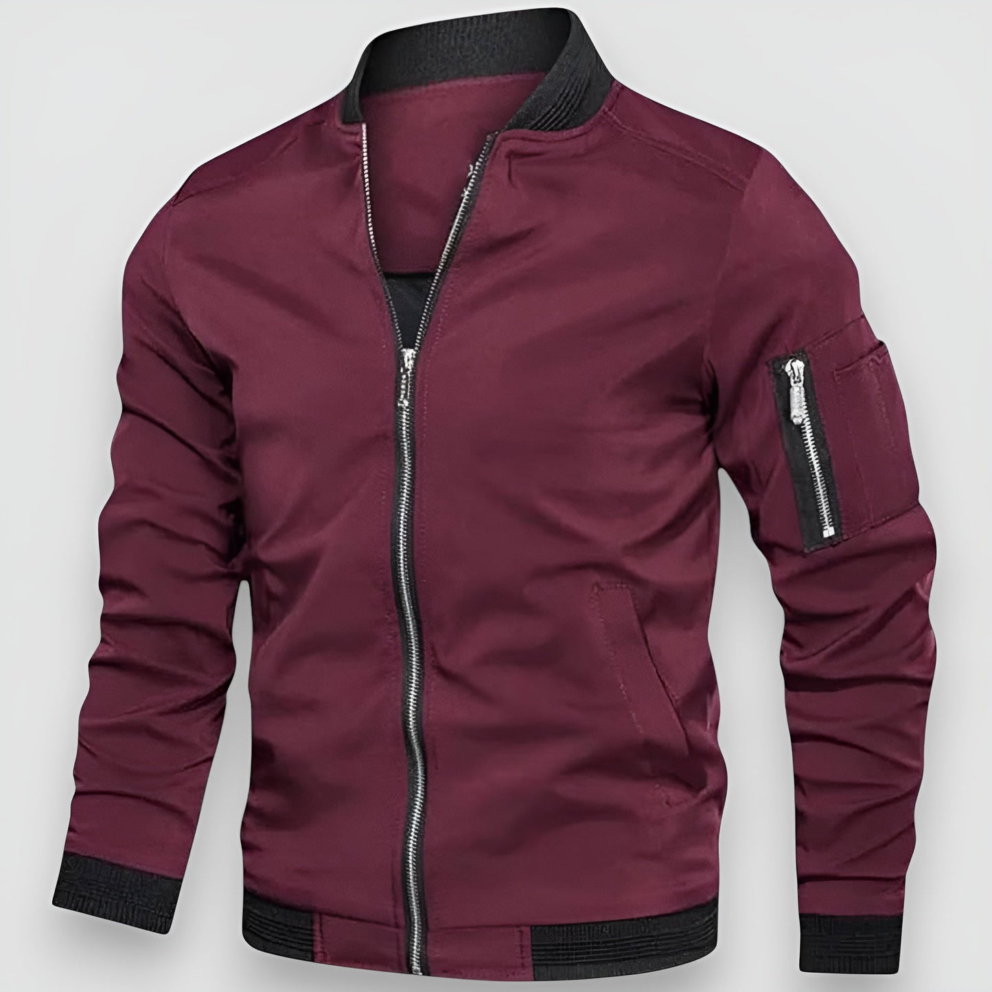 Dominique Luxury Bomber Jacket