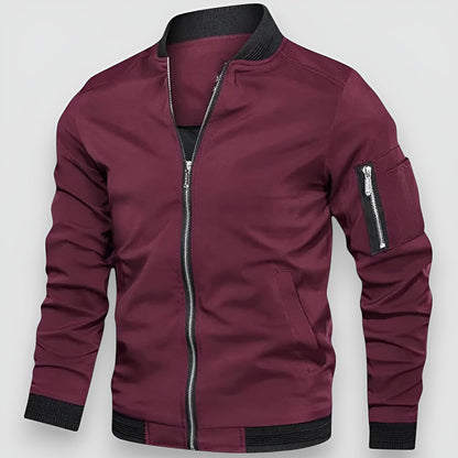 Dominique Luxury Bomber Jacket