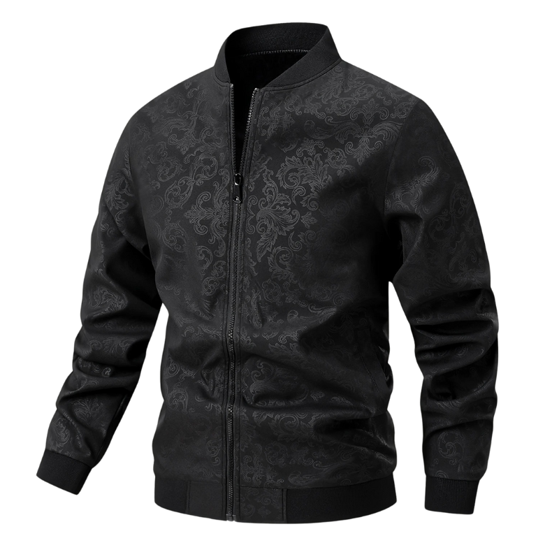 Hollis Phoenix-Print Bomber Jacket