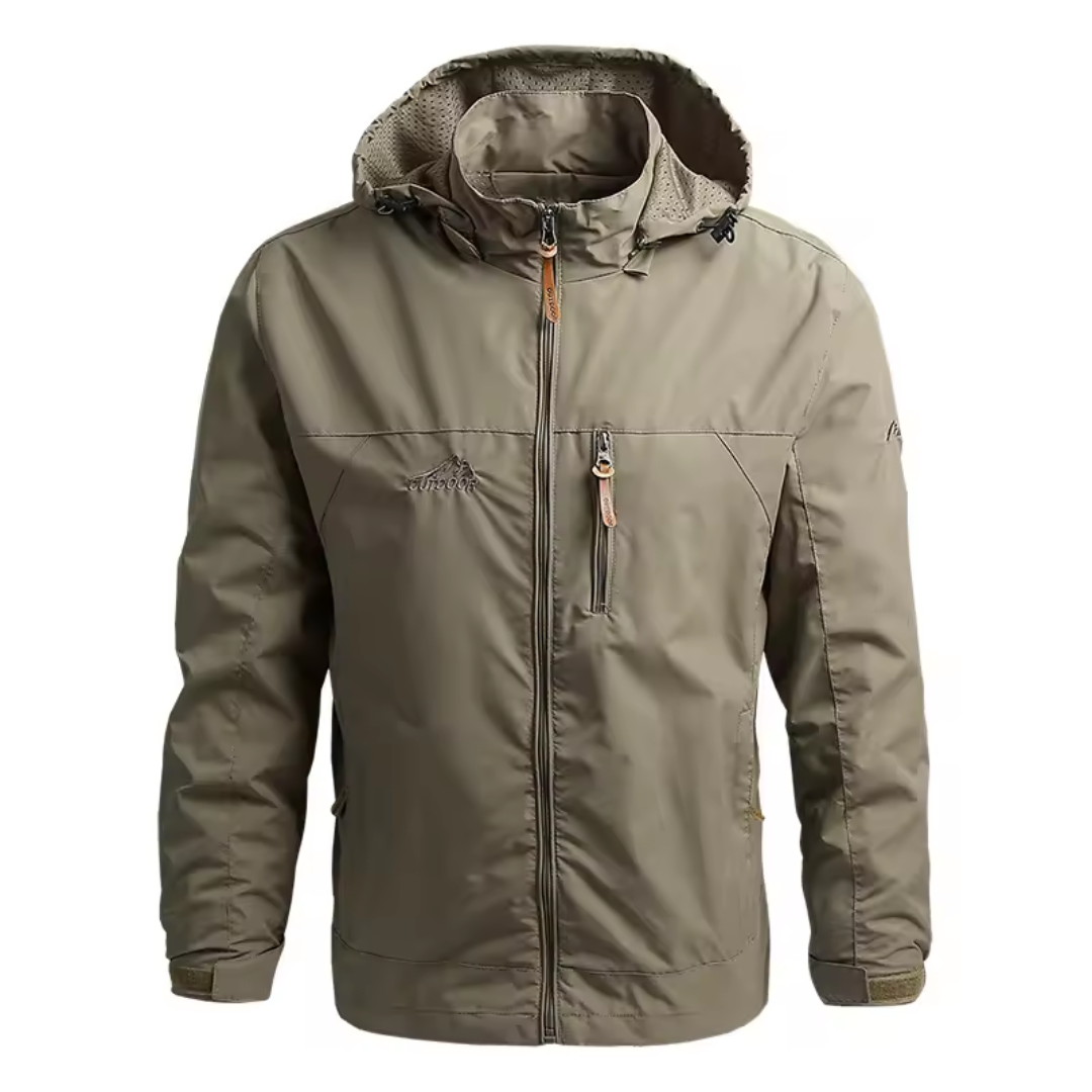 Alistair Waterproof Detachable Hood Jacket