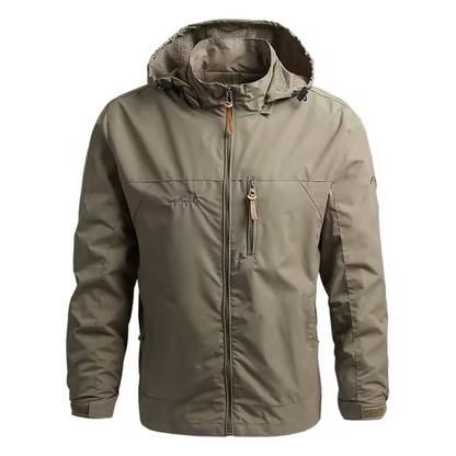 Alistair Waterproof Detachable Hood Jacket