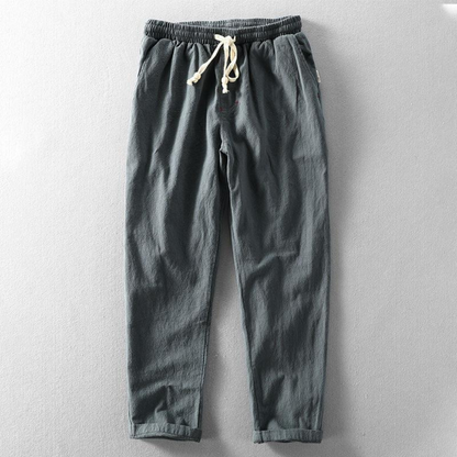 Giles - Comfortable Linen Pants