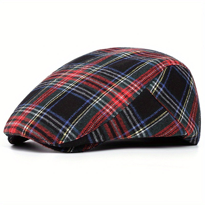 Highland | Adjustable Plaid Beret - Lightweight & Stylish