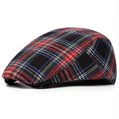 Highland | Adjustable Plaid Beret - Lightweight & Stylish