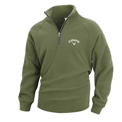 Callaway Cotton Half Zip Jumper
