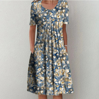 Doreen - Elegant Tummy Covering Dress