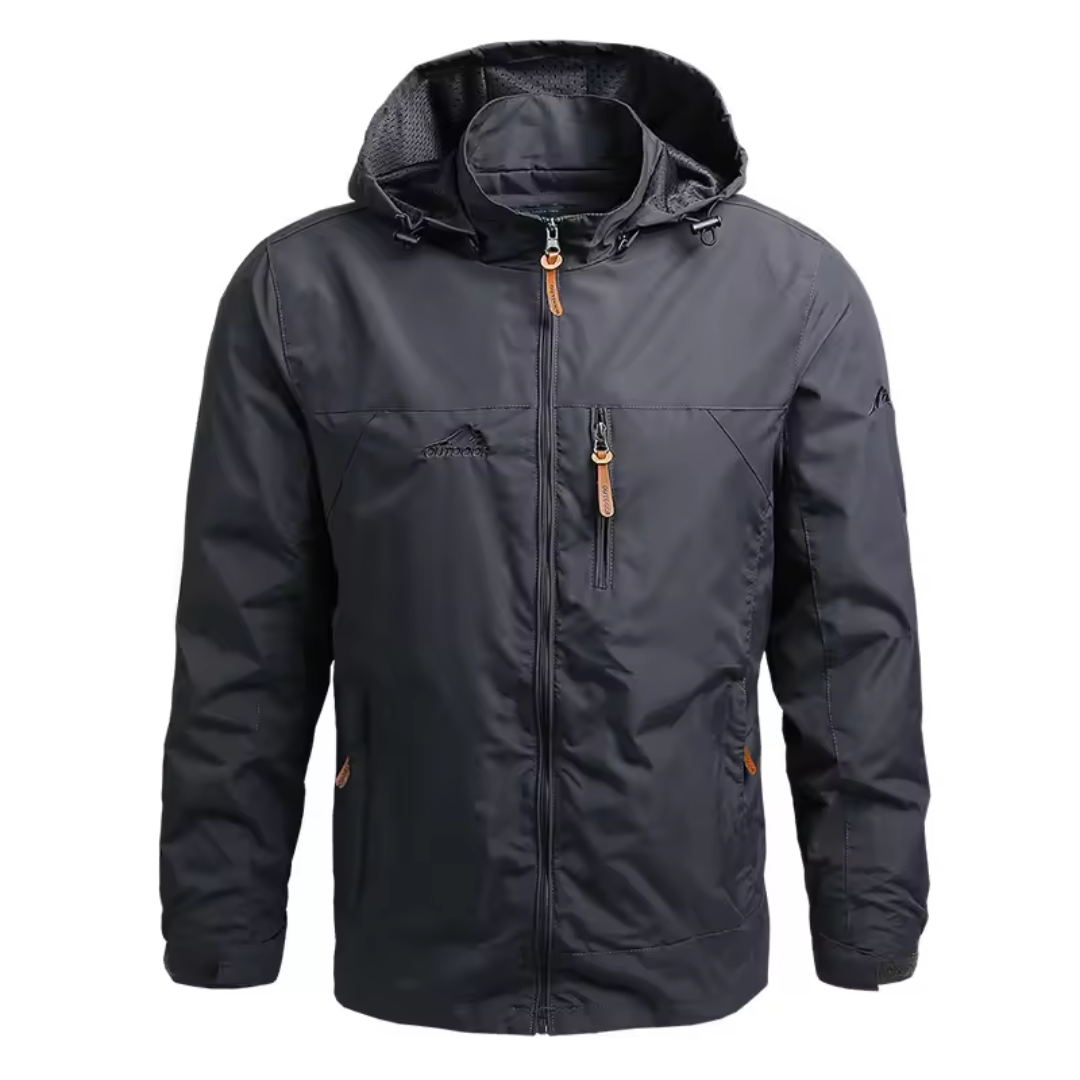 Alistair Waterproof Detachable Hood Jacket