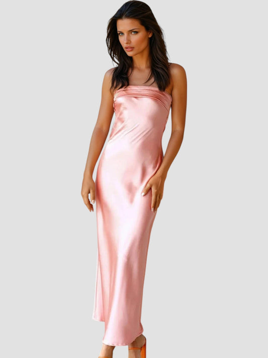 Berta | Soft Coral Grace Dress