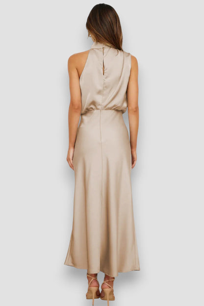 Carlina | Neutral-Toned Day Dress