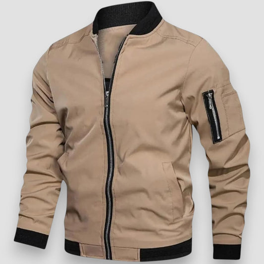 Dominique Luxury Bomber Jacket