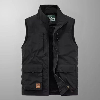 James - Multi-Pocket Breathable Outdoor Cargo Gilet